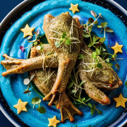 FRENCH-COOKED TREE TOAD LEGS